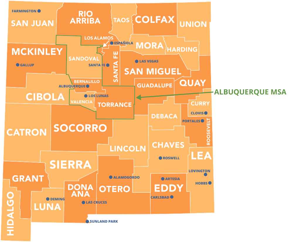 County & Regional Data | New Mexico Partnership